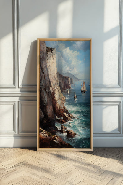 SHORES OF INFINITY, Oeuvre sur toile étirée