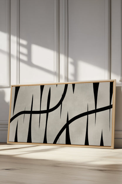 DARK INTERTWINE, Oeuvre sur toile étirée