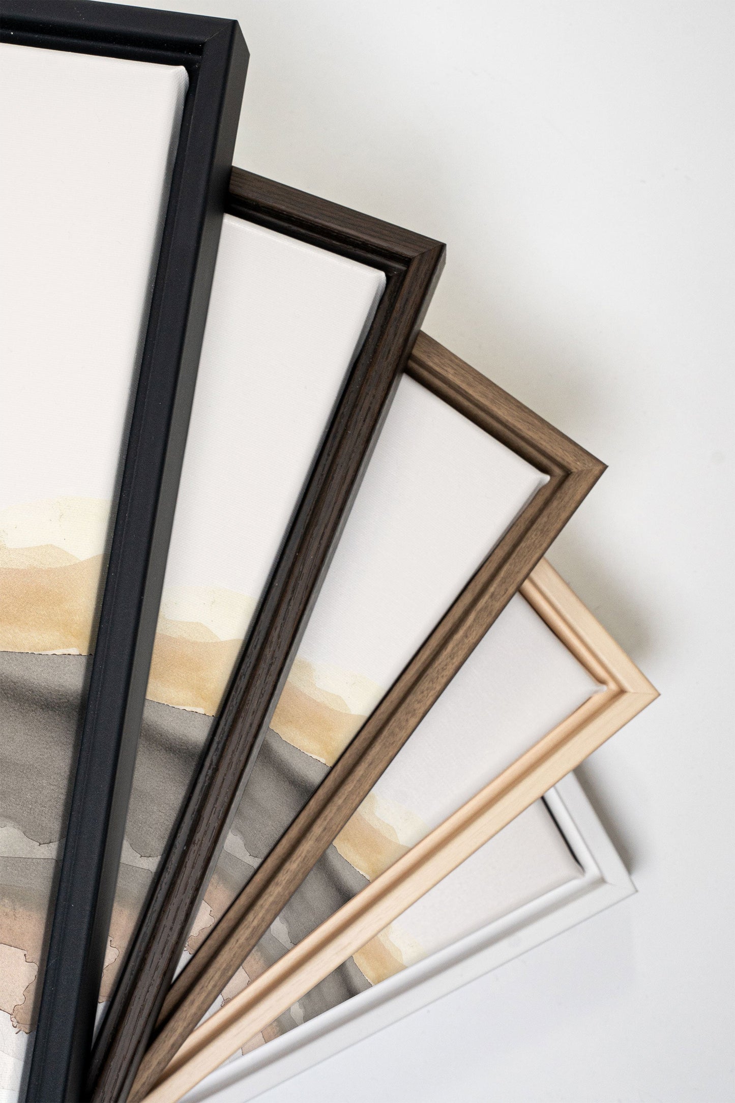 MUTED LINES, Oeuvre sur toile étirée