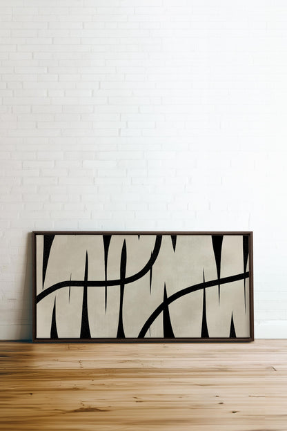 DARK INTERTWINE, Oeuvre sur toile étirée