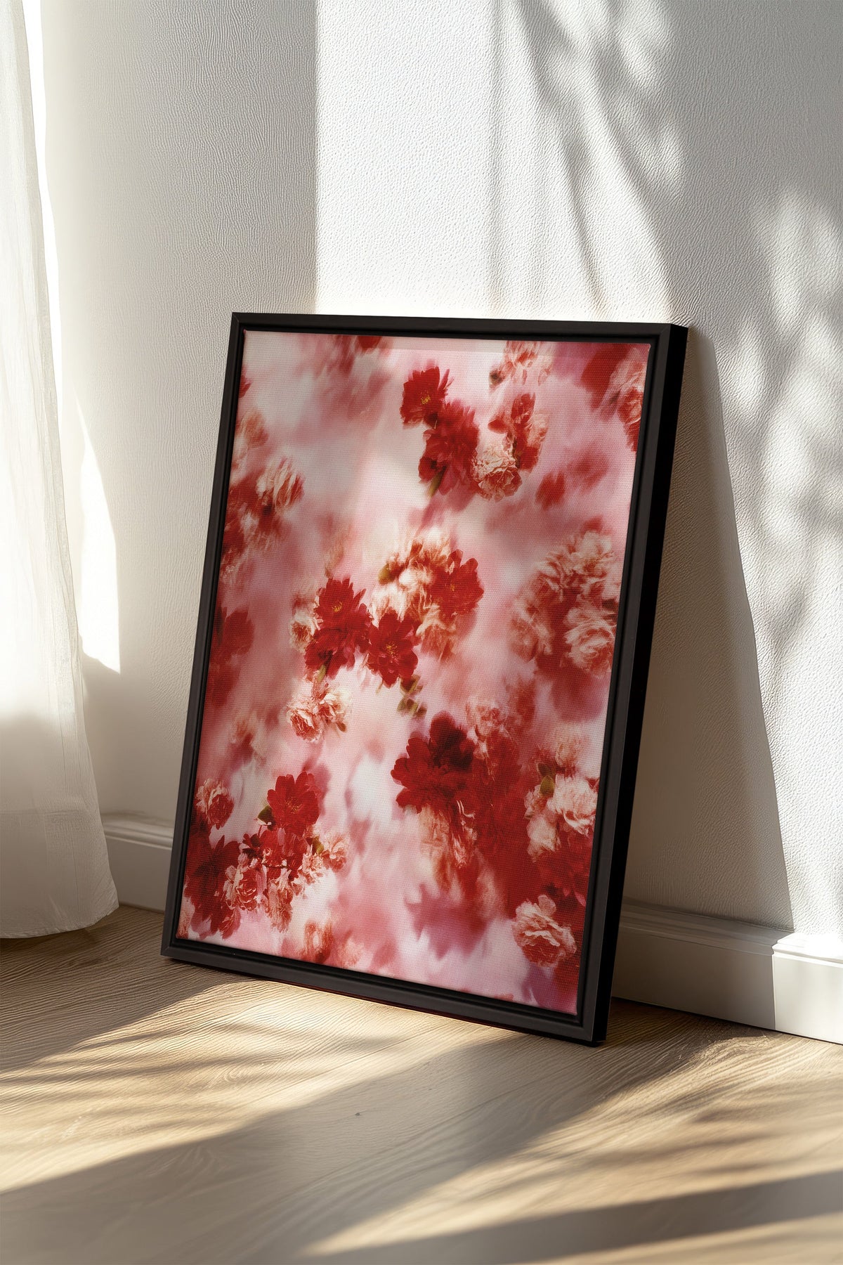 RÊVE ÉCARLATE, Oeuvre sur toile étirée