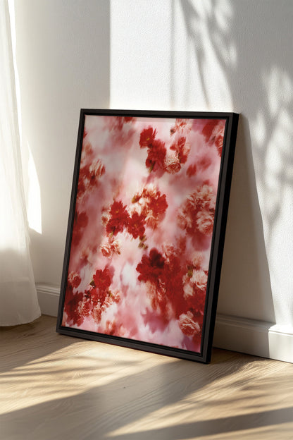 RÊVE ÉCARLATE, Oeuvre sur toile étirée