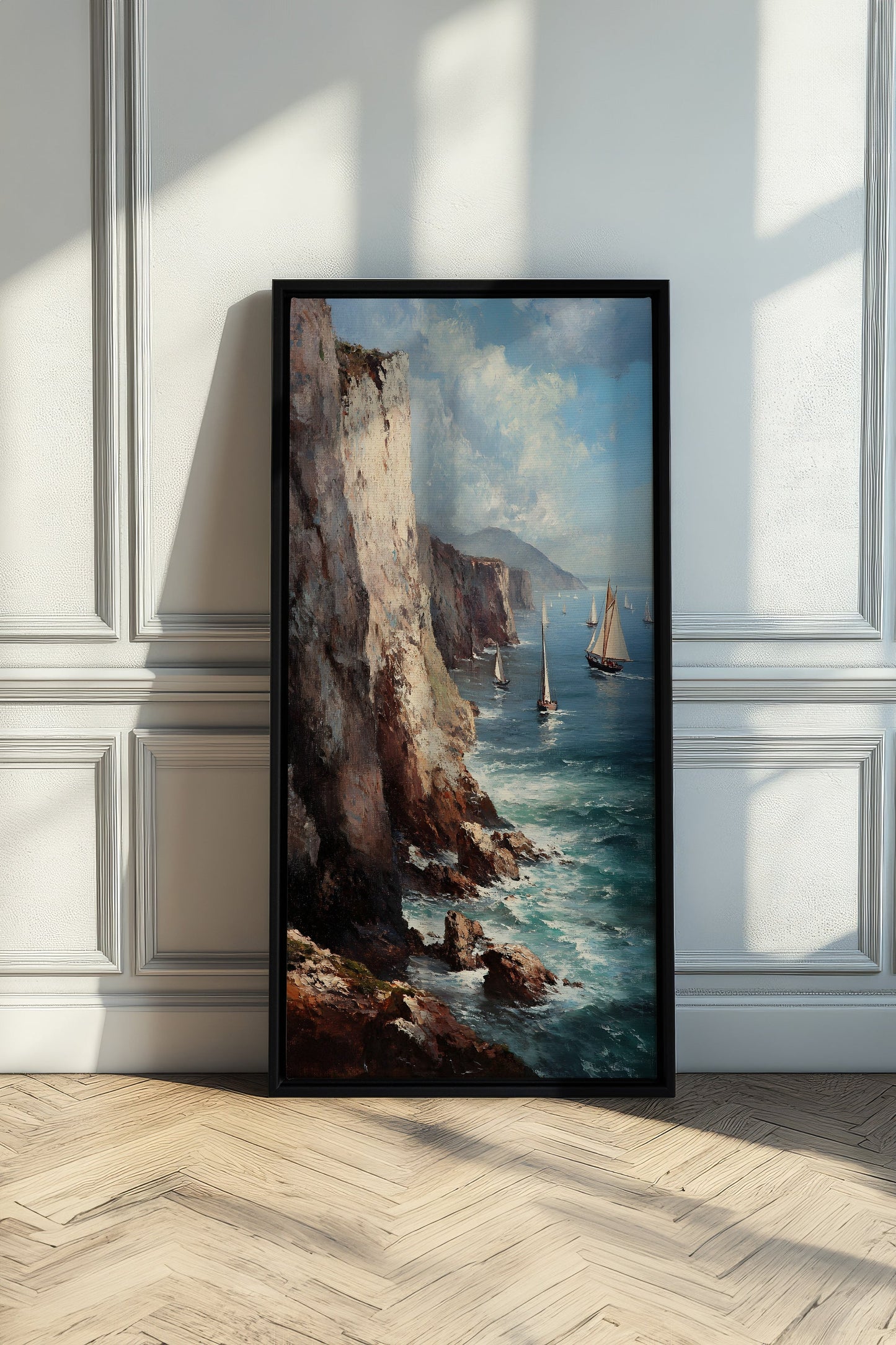 SHORES OF INFINITY, Oeuvre sur toile étirée
