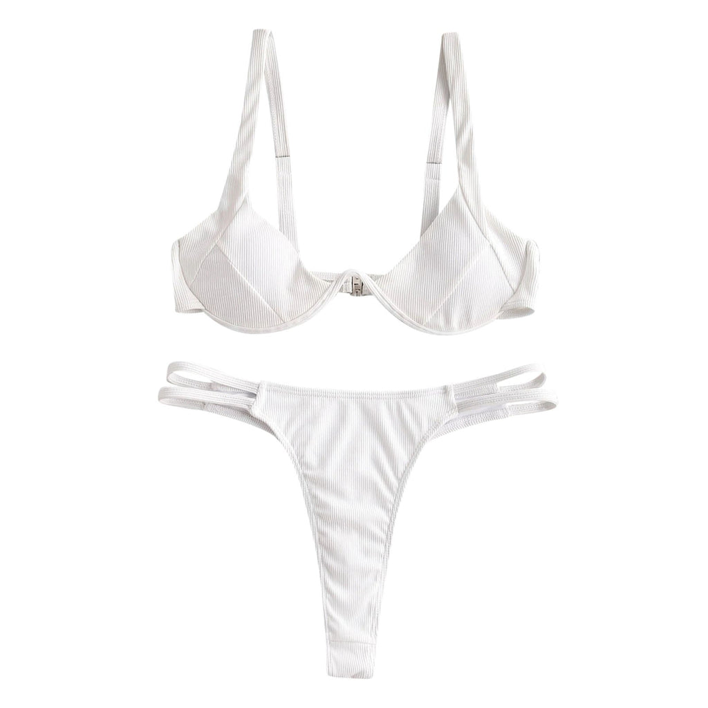 Corduroy 2 Piece Swimsuit