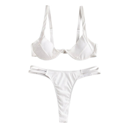Corduroy 2 Piece Swimsuit