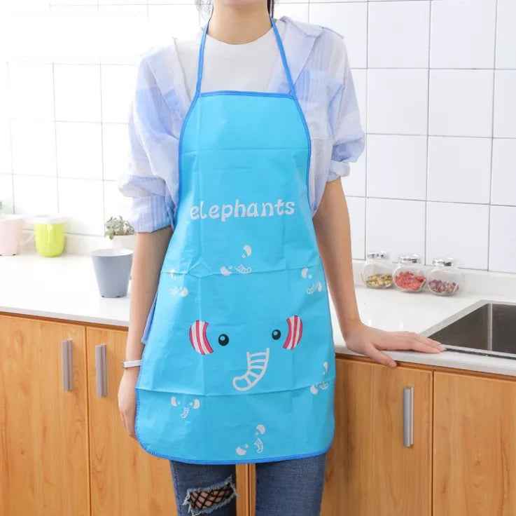 Cartoon pvc apron