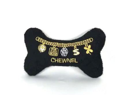 Chewnel Luxury Plush Dog Toy – Soft Designer-Inspired Chew Toy