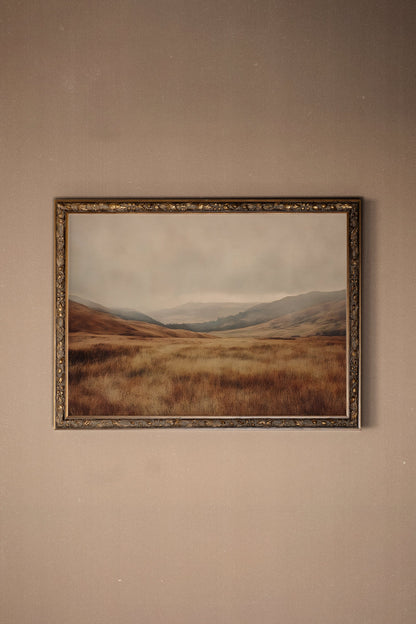 RÊVE DE TERRE, CADRE VINTAGE BRONZE