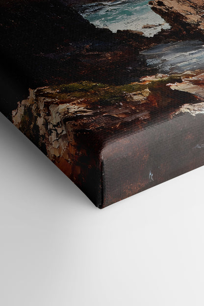 SHORES OF INFINITY, Oeuvre sur toile étirée