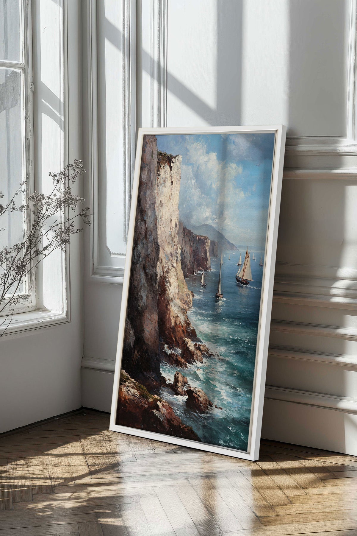 SHORES OF INFINITY, Oeuvre sur toile étirée