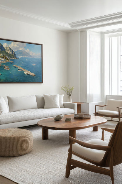 CAPRI ESCAPE, Oeuvre sur toile étirée
