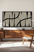 DARK INTERTWINE, Oeuvre sur toile étirée