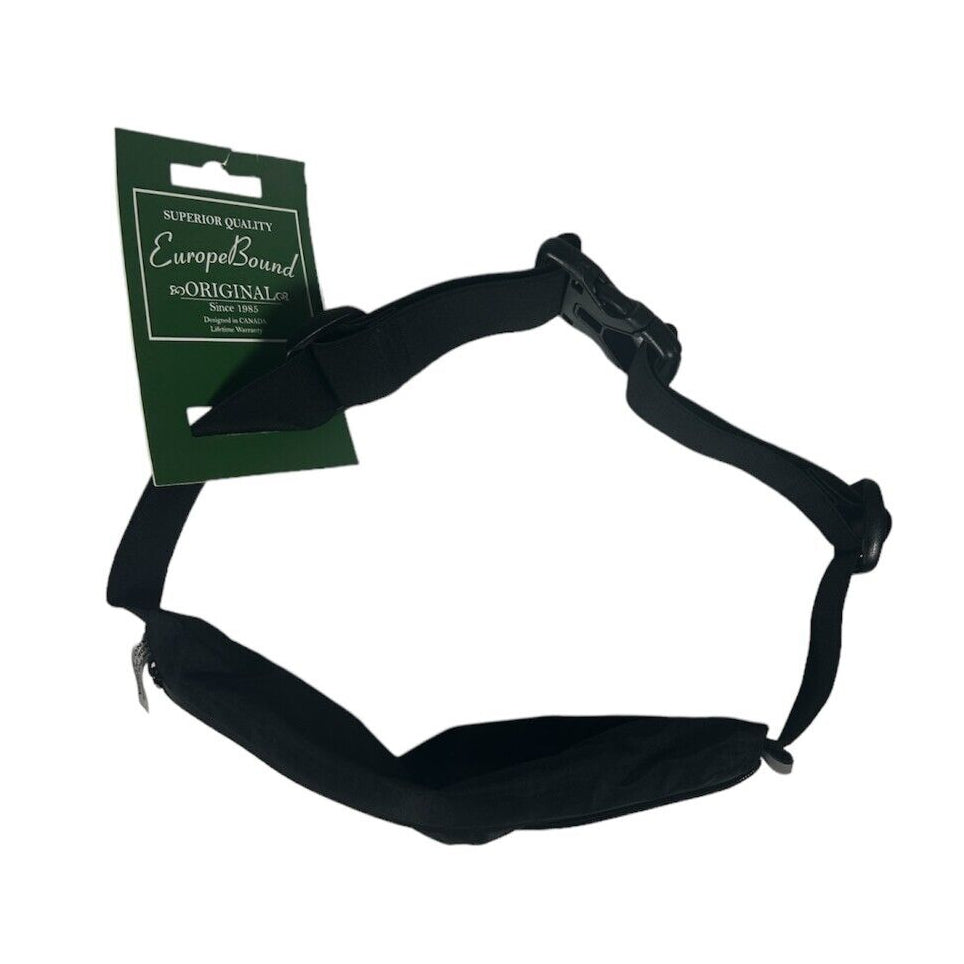 Europe Bound Waterproof Money Belt with Expandable Secret Pocket & Stretch fit to 50"