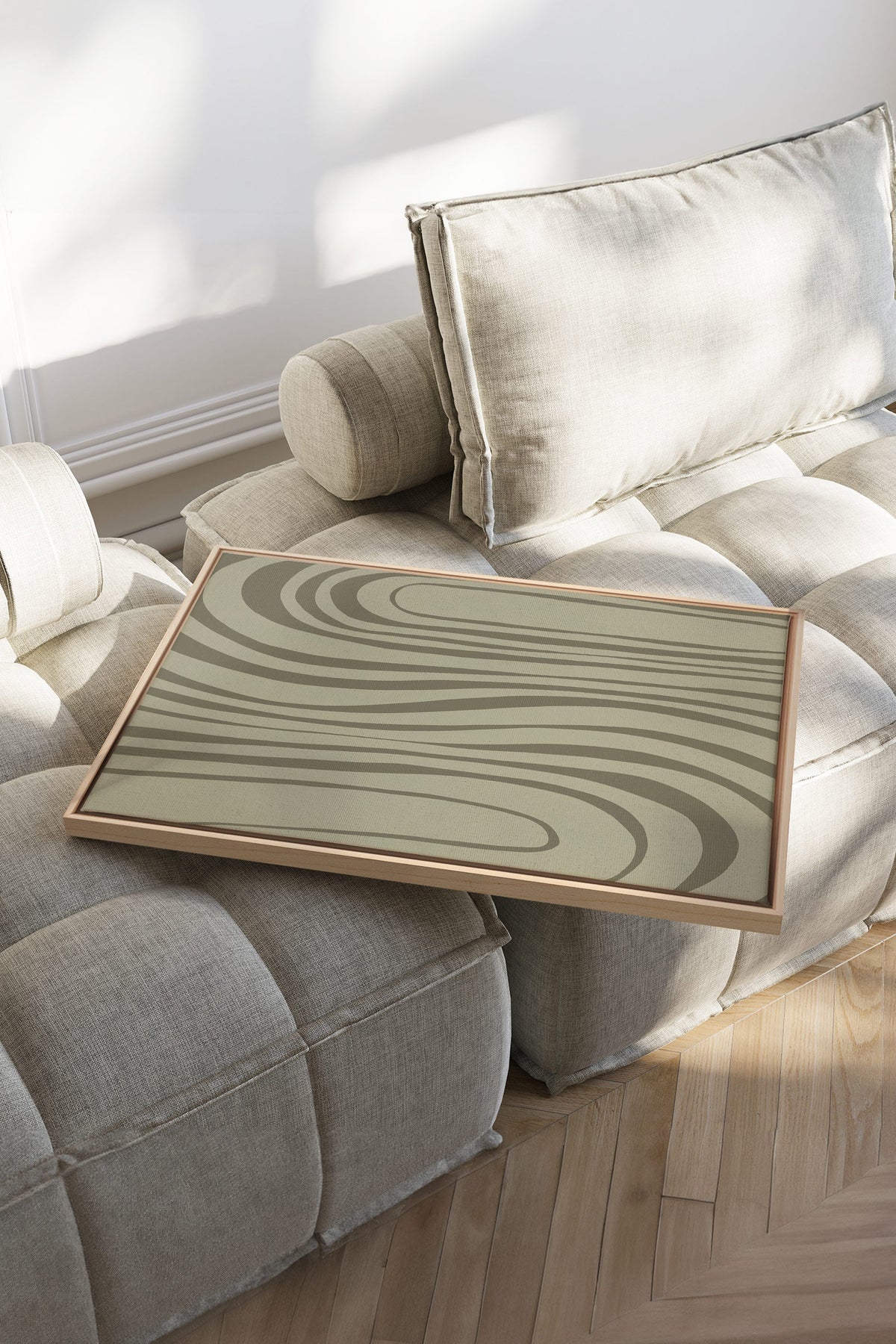 STREAMLINES, Oeuvre sur toile étirée