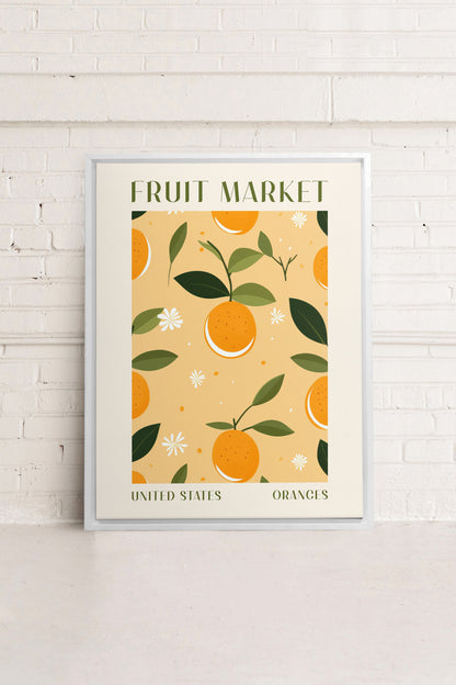 ORANGE TANGO, Oeuvre sur toile étirée