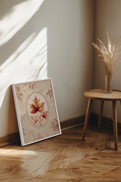 MAPLE MEMORY, Oeuvre sur toile étirée