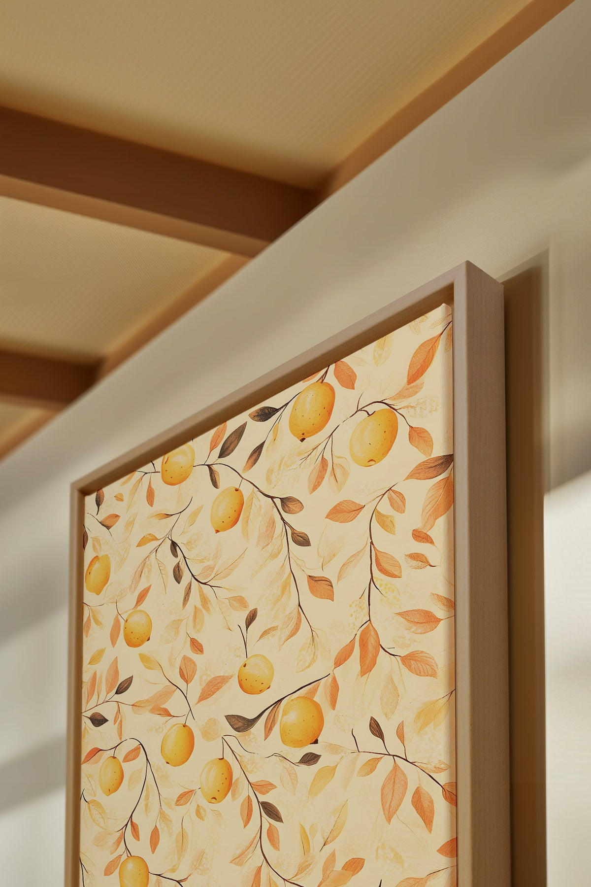 WILLIAM MORRIS II, Oeuvre sur toile étirée