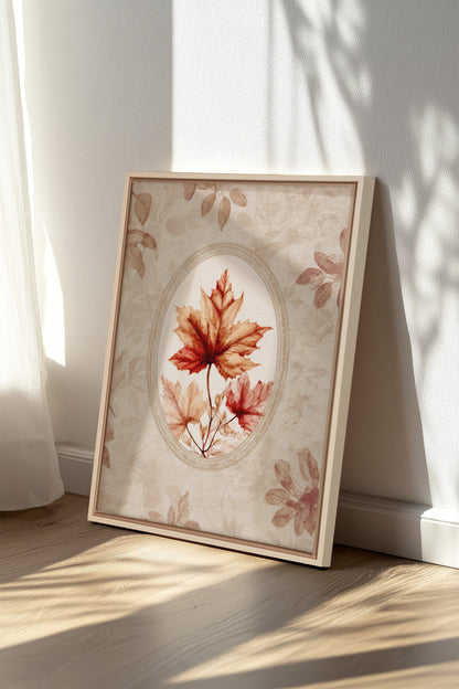 MAPLE MEMORY, Oeuvre sur toile étirée