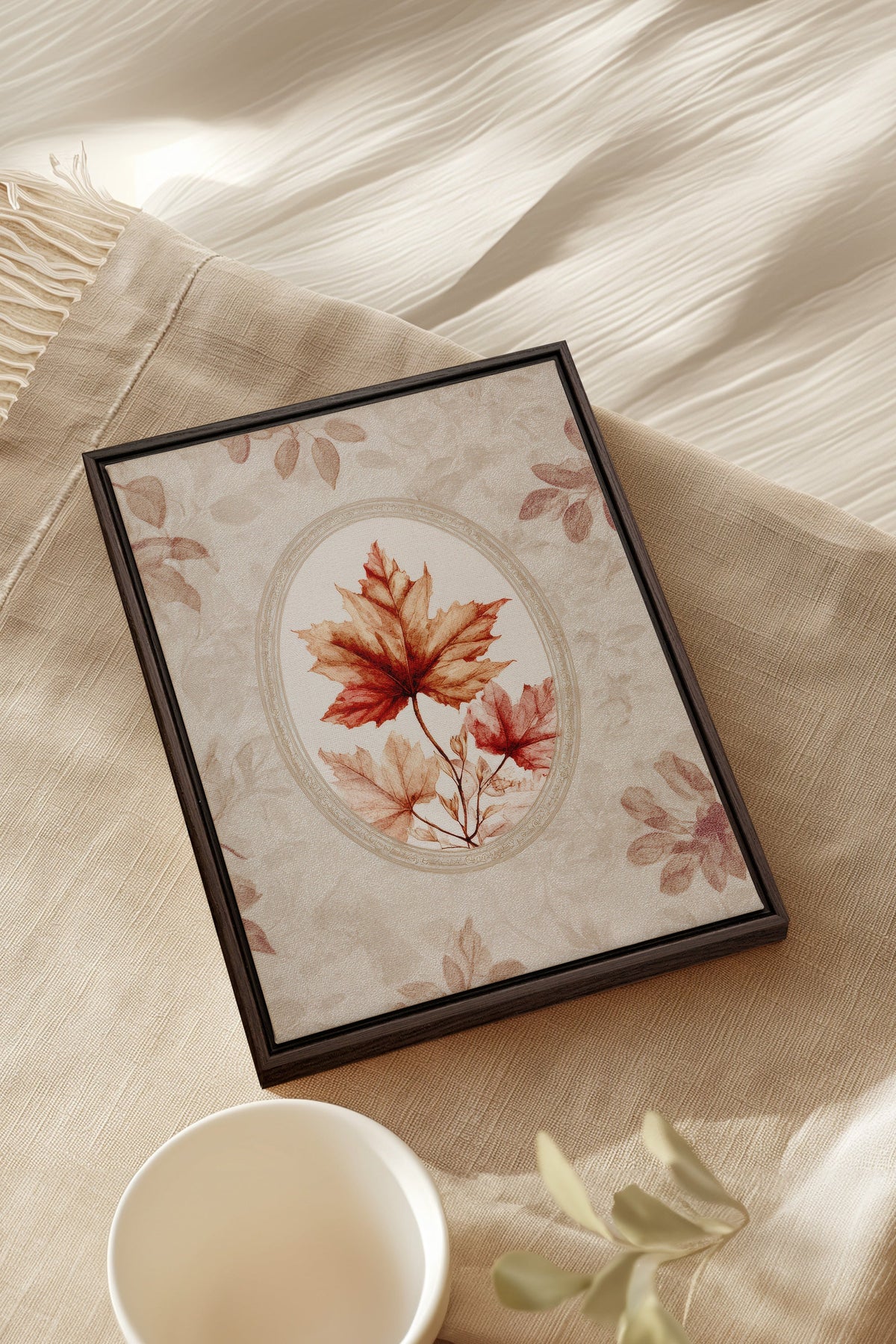MAPLE MEMORY, Oeuvre sur toile étirée