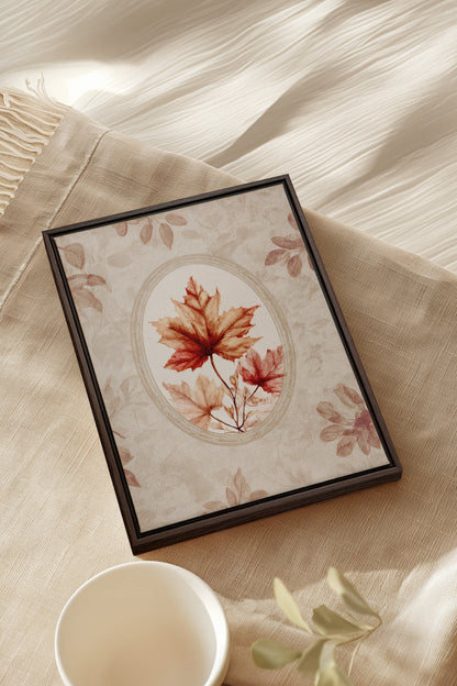 MAPLE MEMORY, Oeuvre sur toile étirée