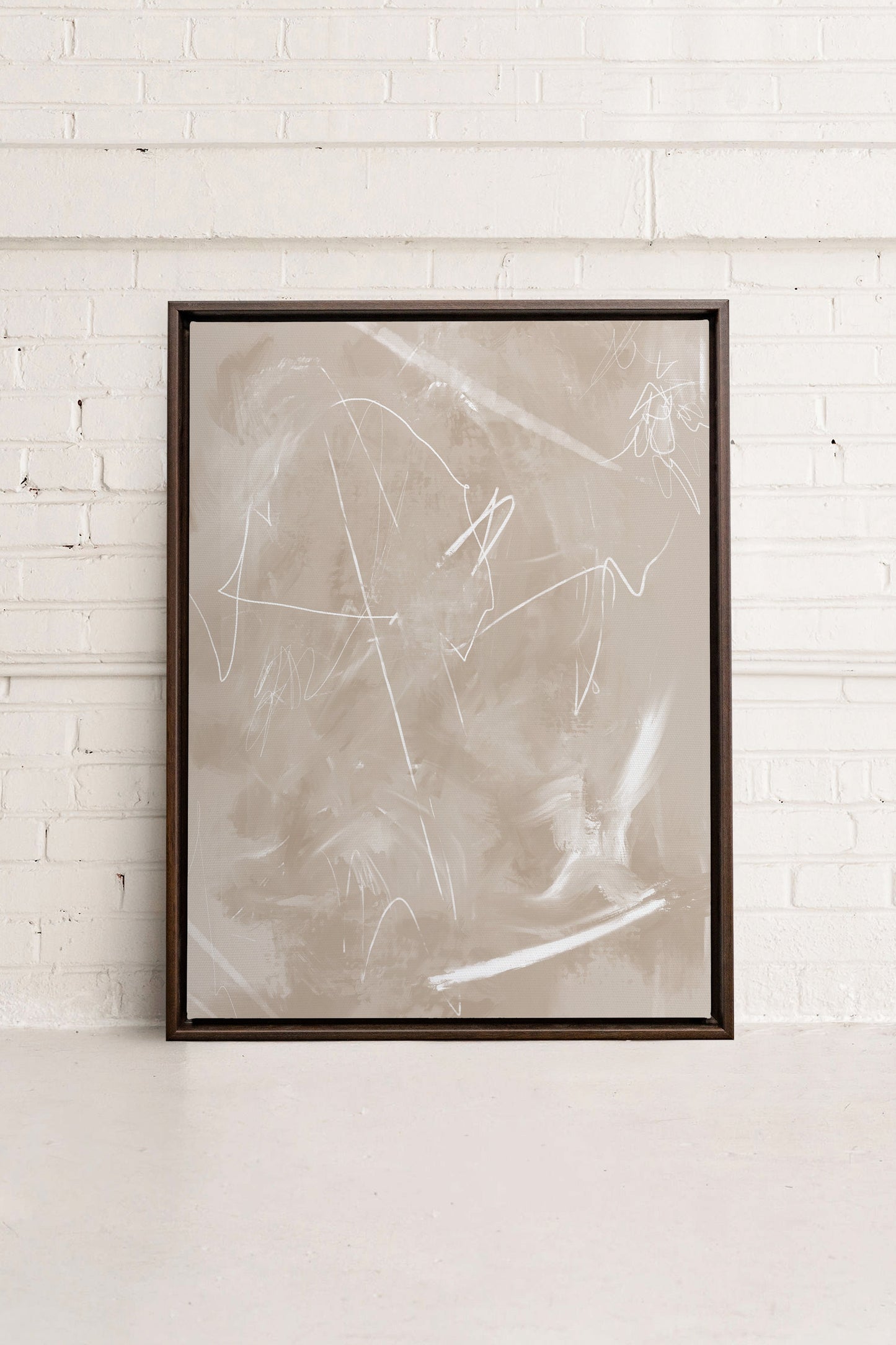SABLE ÉTOILÉ, Oeuvre sur toile étirée