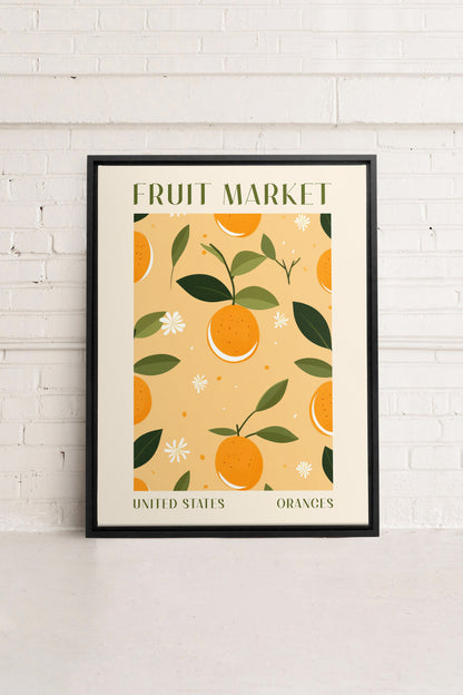 ORANGE TANGO, Oeuvre sur toile étirée