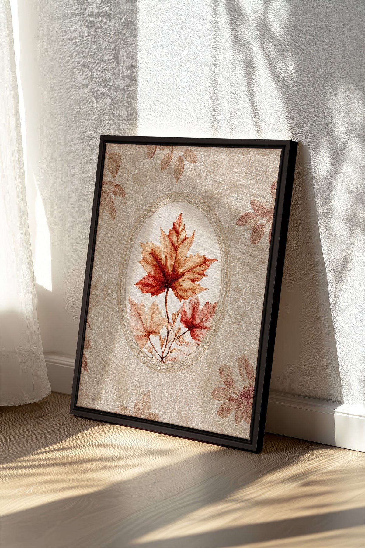MAPLE MEMORY, Oeuvre sur toile étirée