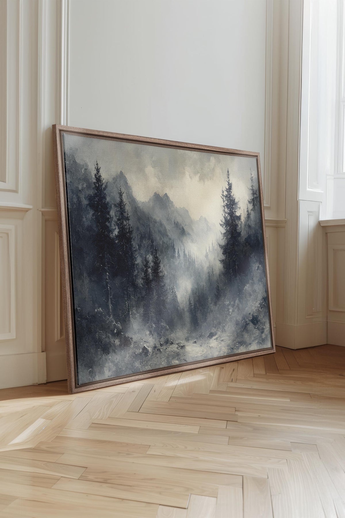 MYSTIC HIGHLANDS, Oeuvre sur toile étirée