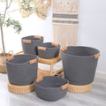 Storage Bucket To Organize Storage Dirty Clothes Basket