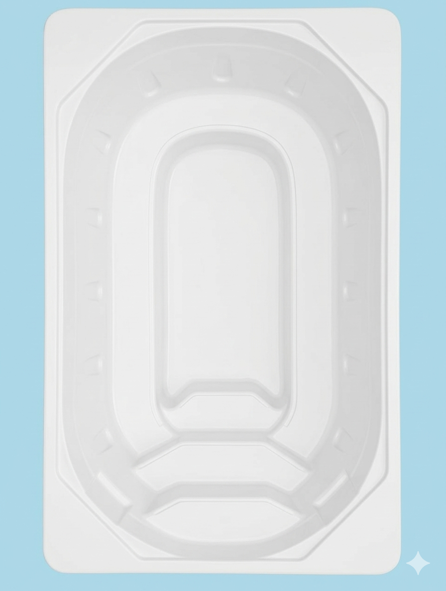 Fluid Float Inset Tub Line