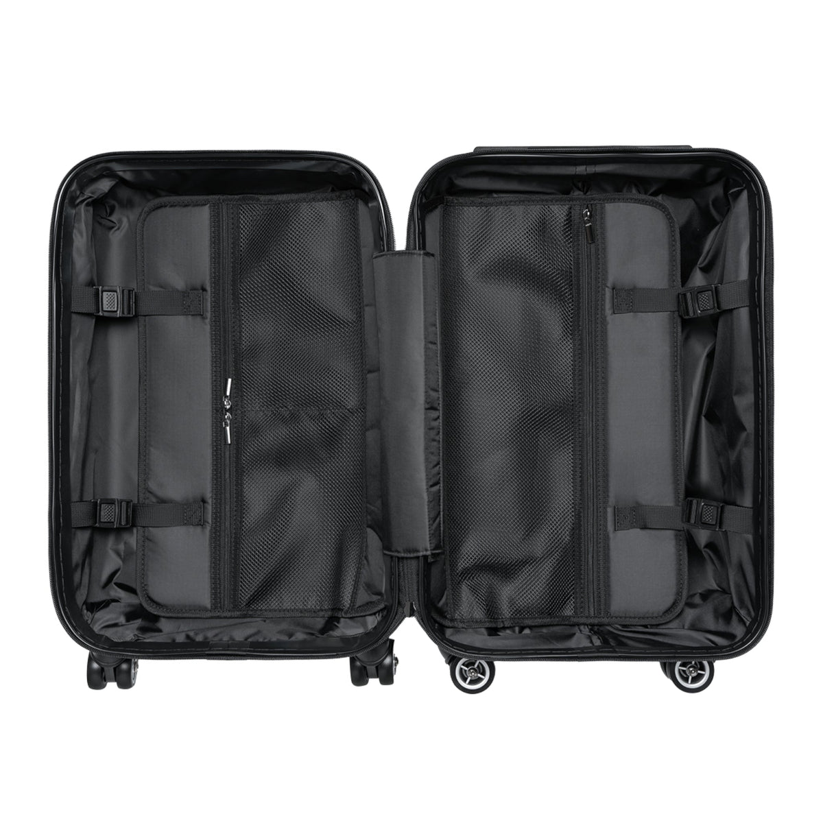 Colorful Geometric Carry-On Suitcase — Vibrant Kaleidoscope Travel Luggage