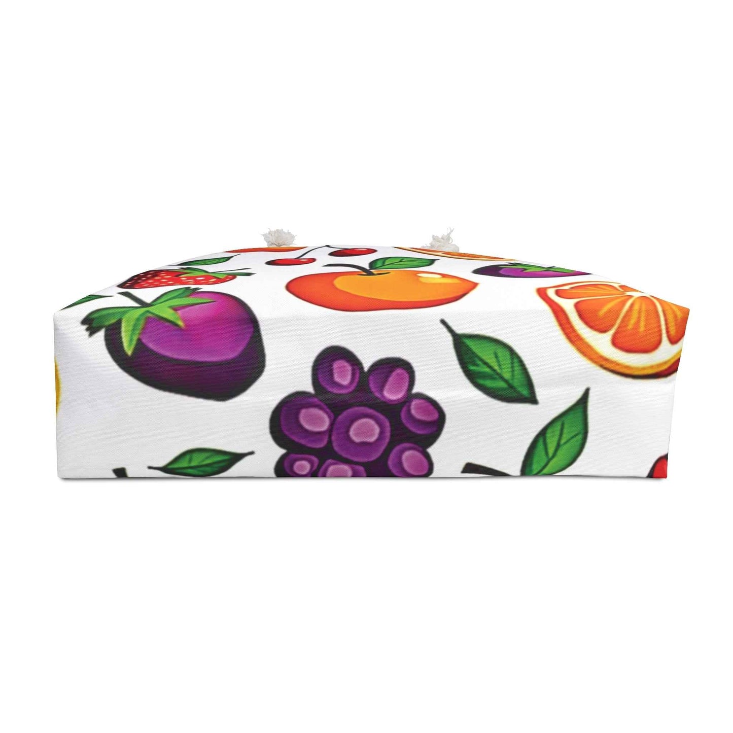 Colorful Fruit Pattern Weekender Bag| Citrus Cherry Strawberry Tote| Beach tote bag| Large Tote| mom tote| Gift for mom