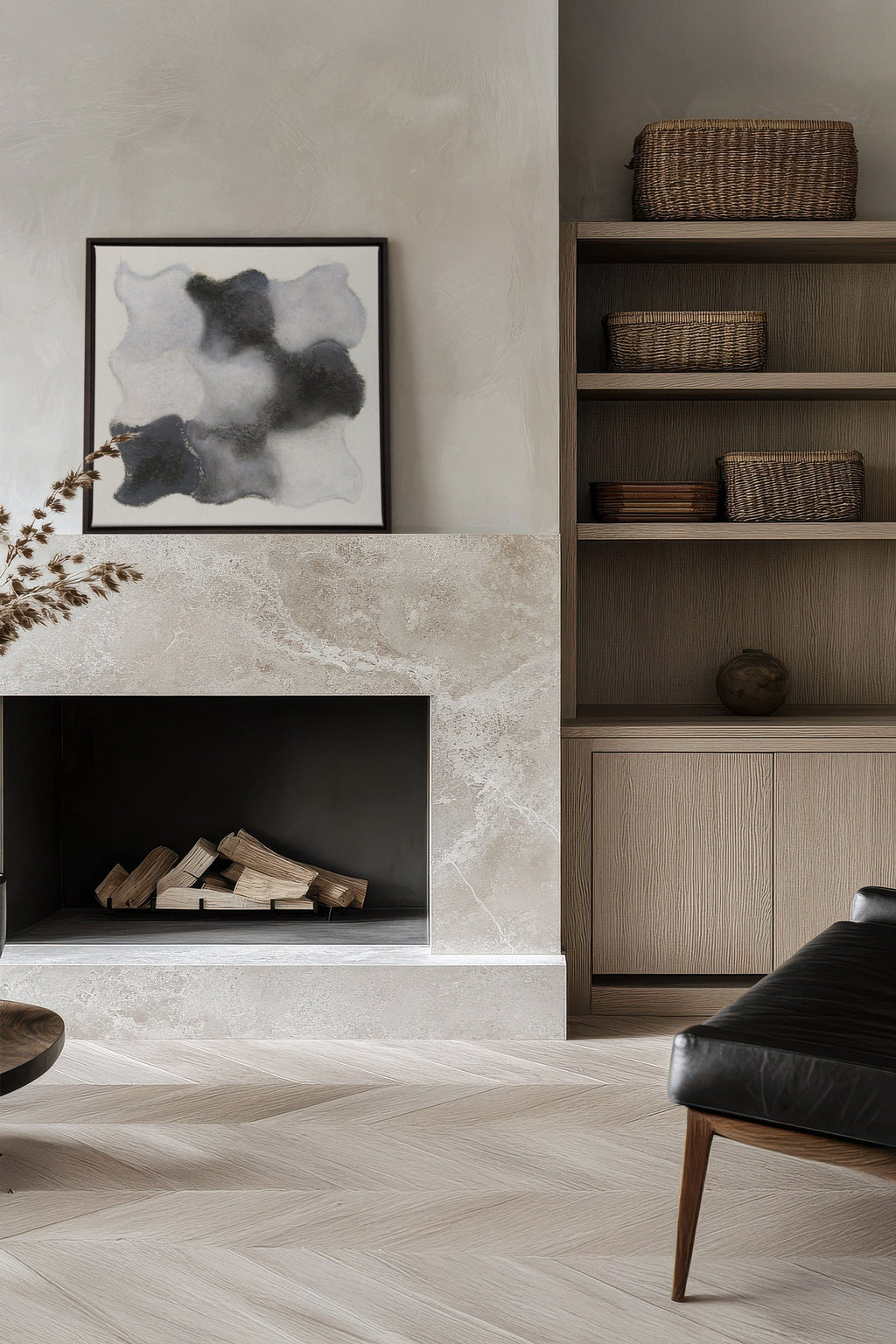 NUANCES FONDUES, Oeuvre sur toile étirée