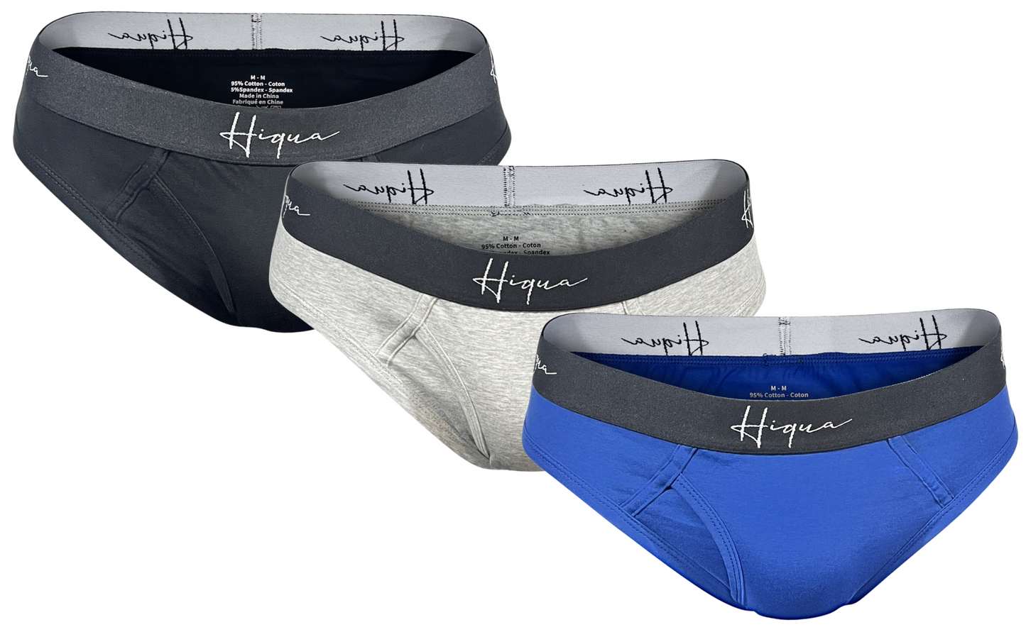 3 Pack Classic Briefs, Multi Colour