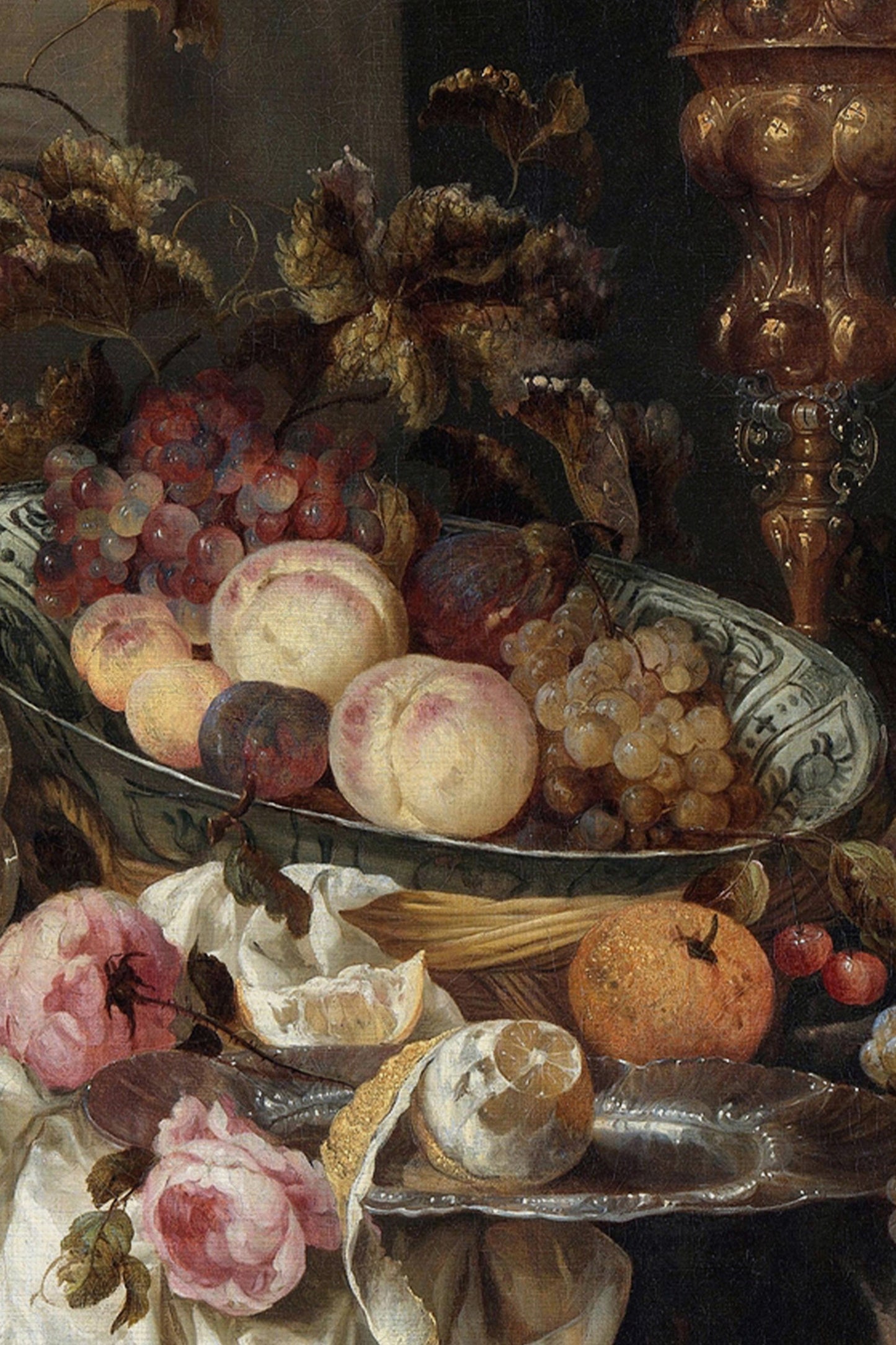FESTIN D'ÉPOQUE, CADRE VINTAGE OR