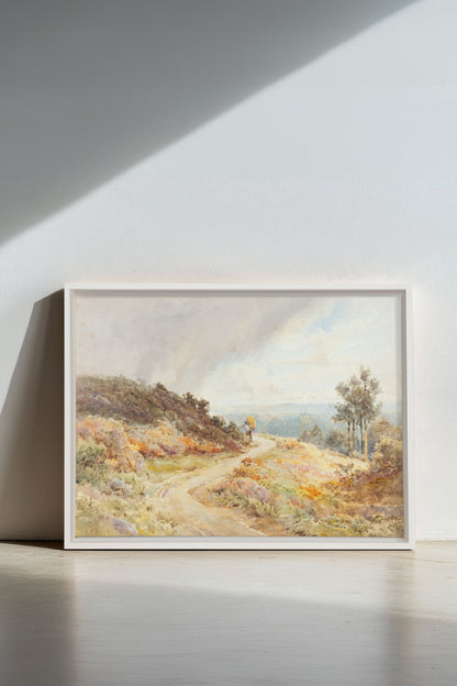 SEASON'S TRAIL, Oeuvre sur toile étirée