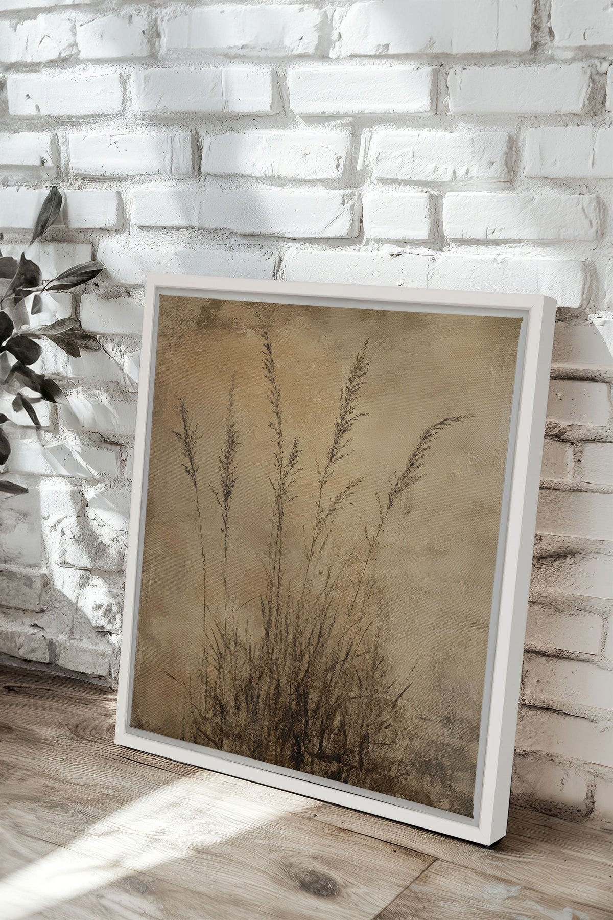 CHAMPS OUBLIÉS, Oeuvre sur toile étirée