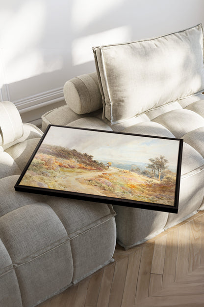 SEASON'S TRAIL, Oeuvre sur toile étirée