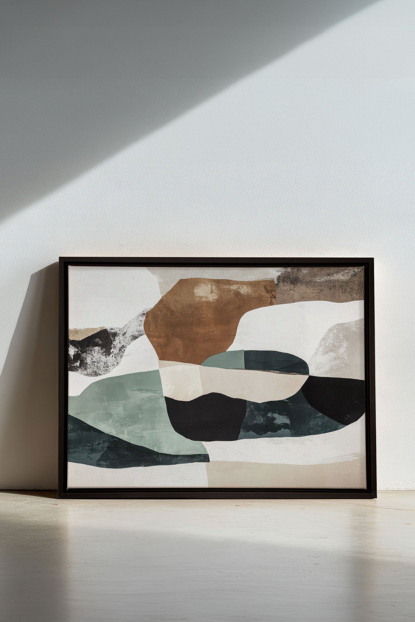FRAGMENTS NATURELS, Oeuvre sur toile étirée