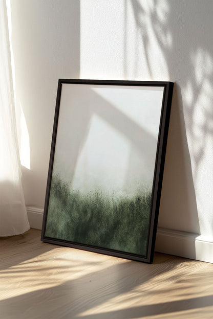 FOREST HAZE, Oeuvre sur toile étirée
