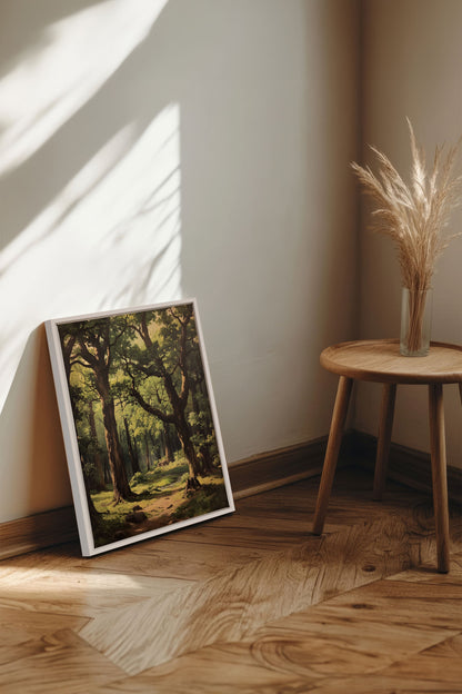 MYSTIC TRAILS, Oeuvre sur toile étirée