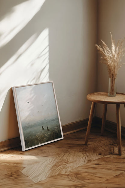 ÉVEIL ENCHANTÉ, Oeuvre sur toile étirée