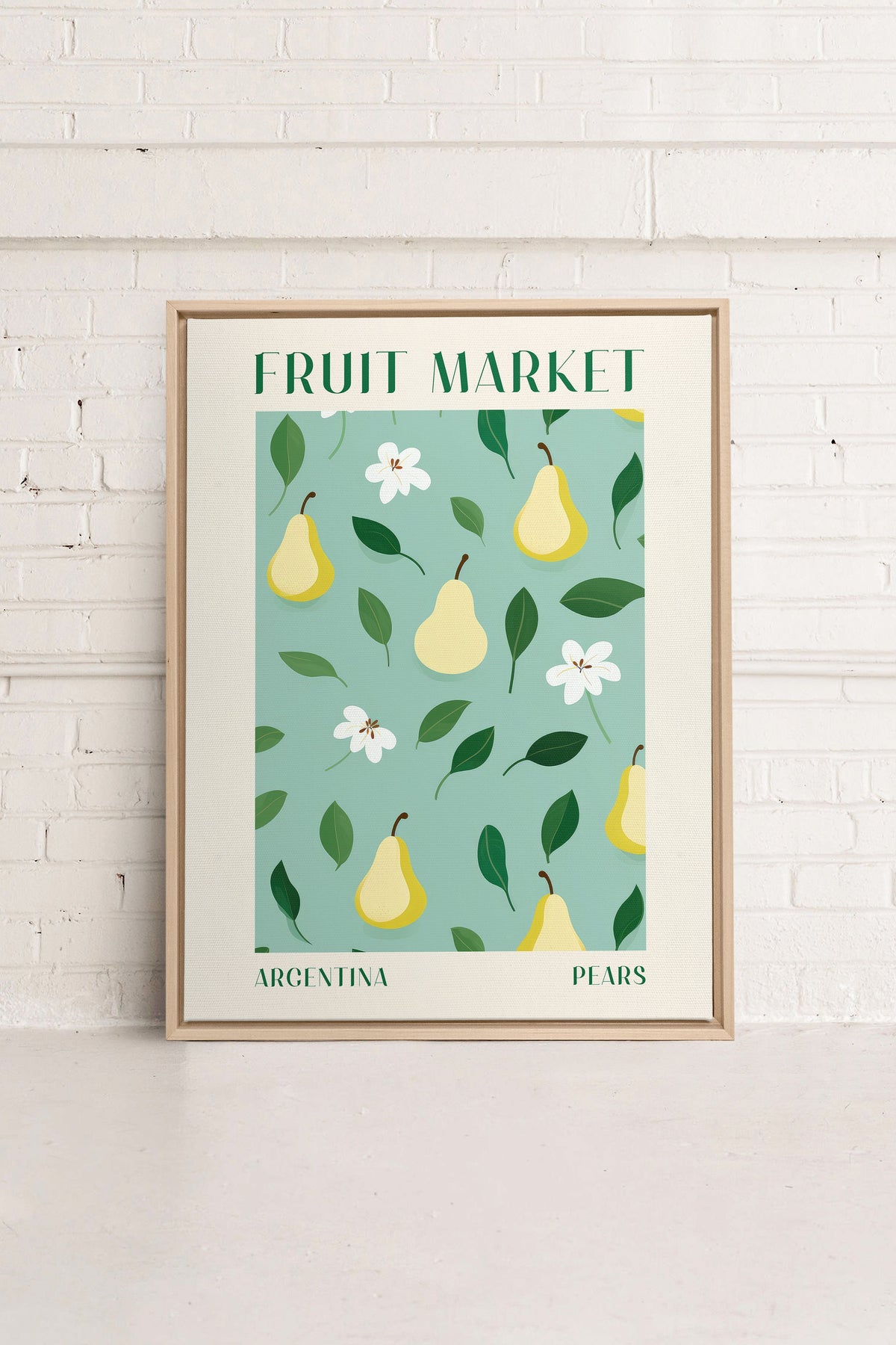 PEARS, Oeuvre sur toile étirée
