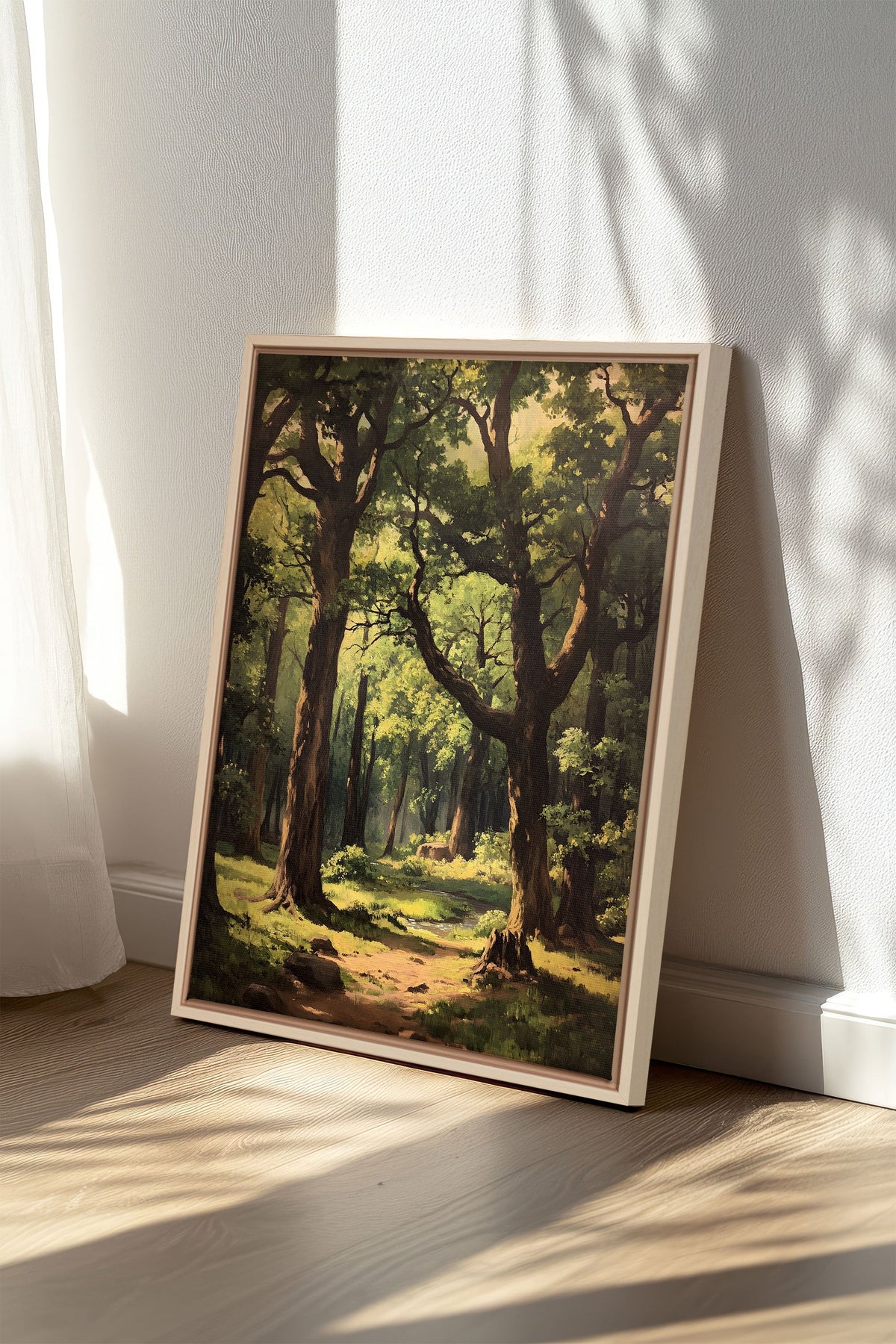 MYSTIC TRAILS, Oeuvre sur toile étirée