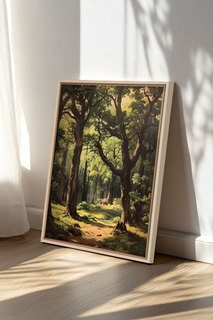 MYSTIC TRAILS, Oeuvre sur toile étirée