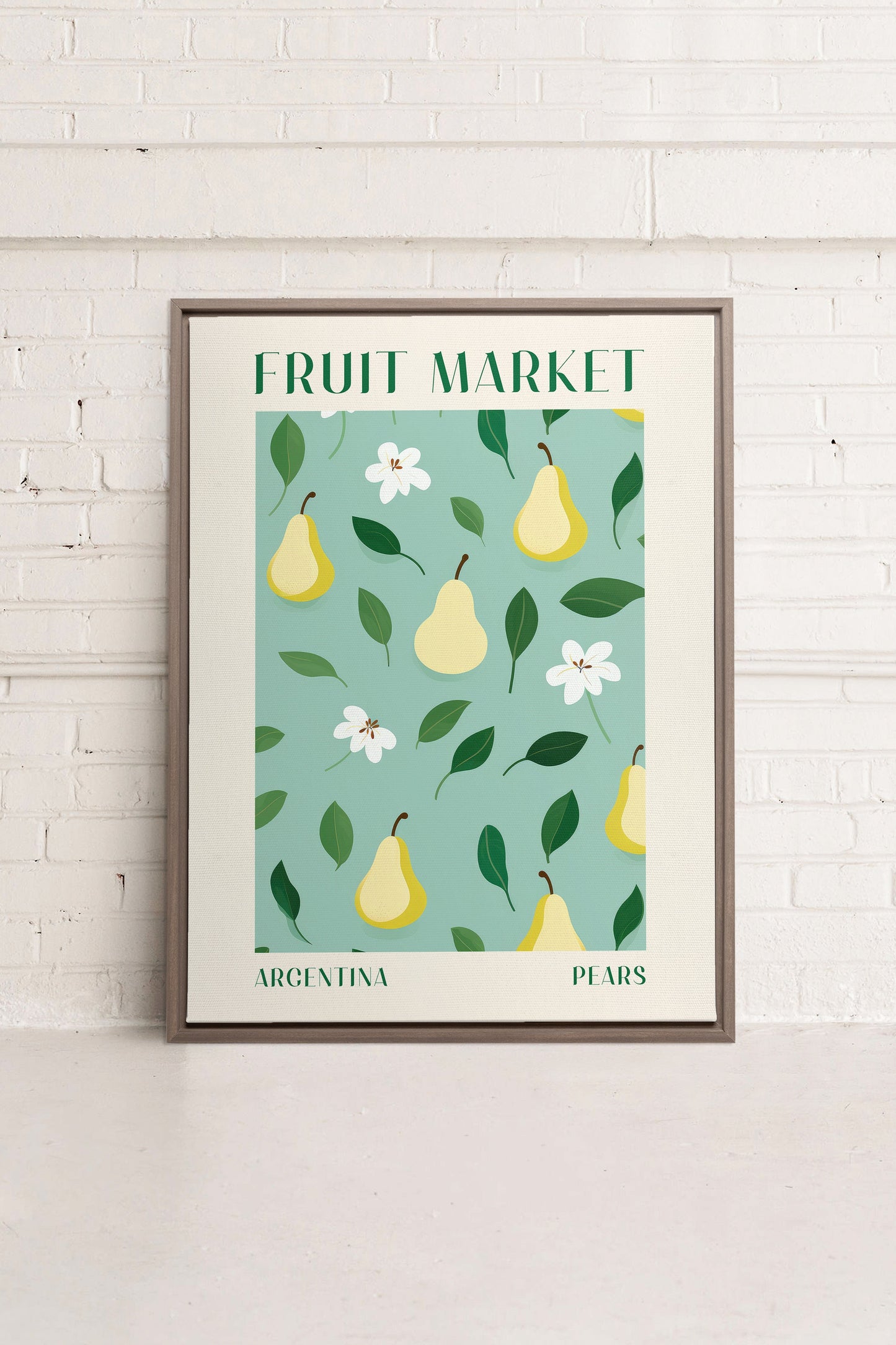 PEARS, Oeuvre sur toile étirée