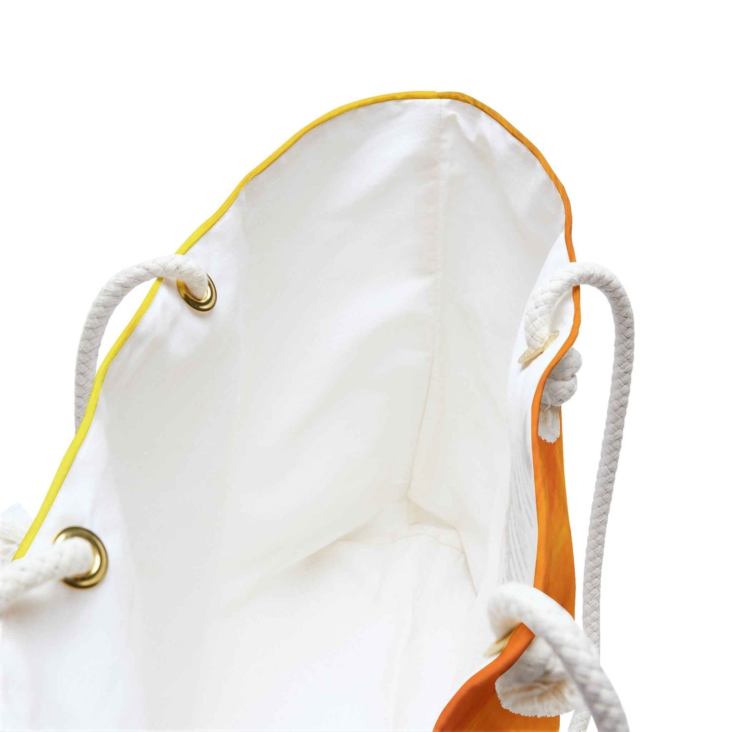Sunset Gradient Weekender Bag | Yellow Orange Beach Large Tote Bag