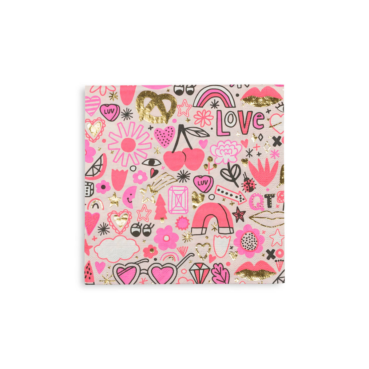 Love Notes Large Napkins