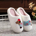 Fuzzy Slippers Merry Pup