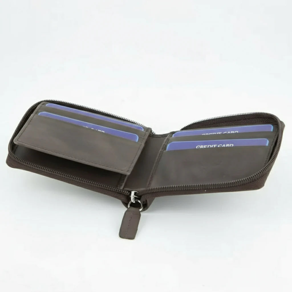 Zip Around Men’s Wallet